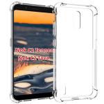 Lustree Nokia C2 Transparent Silicone Scratch Resistance and Shock Proof Mobile Back Cover Case