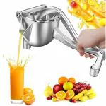 MOBONE Fruit Juicer Stephen King' Hand Juicer for Fruits Aluminium Fruit Hand Squeezer Heavy Duty Lemon Orange Juicer Manual Fruit Press Squeezer