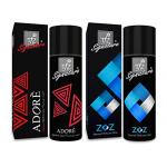 TFZ Signature Adore Gas Free Apparel Perfume And Zoz Gas Free Apparel Perfume, 100 Ml Each (Combo Of 2)