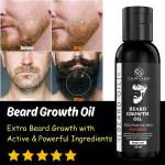 GLOW OCEAN - GLOW EVERYDAY Advanced & Patchy Beard Growth Hair oil-10X Extra Beard Hair Oil (50 ml)