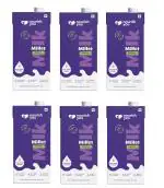 Nourish You Plant Based Millet Mlk with goodness of Ragi, Jowar, Bajra & Oats | Dairy Free | Anti-biotics free | Preservatives free | Healthy Vegan Creamy Mlk Unsweetened | No-added sugar | 6L ( 1L each x 6 )