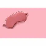 Eye Mask for Sleeping, Pink Light Blocking Sleep Mask, Soft and Comfortable Night Blindfold for Men Women, Eye Blinder for Travel/Sleeping/Shift Work/meditation (Pack of 1),