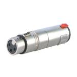 MX XLR 3 Pin Microphone Female Socket Female to Female (pack of 2)