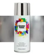 Cosmos Paints Spray Paint in 319 Bright Chrome 400ml