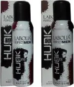 Labolia Hunk Swag Perfect Men Perfume Body Spray, Hunk Dude Perfect Men Perfume Body Spray Body Spray, 240 Ml (Pack Of 2)