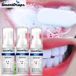Smartdrops Mint Teeth Whitening Foam Removes Bad Breath Fights Germs For Women And Men Teeth Whitening Kit (Pack Of 3)