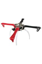 Robotbanao White F450 Quadcopter 4axis Strong Frame And Universal High Landing Gear Combo Pack