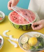 KRUPASAGAR MART Fresh Keeping Bags, Plastic Sealing Bags Food Cover, Elastic Stretch Adjustable Bowl Lids, Universal Kitchen Wrap Seal Fresh Keeping Caps Fresh Keeping Bags Covers,Plastic Stretchable Food Covers for Leftover And Meal Prep (100PCS)