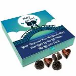 Chocholik Kiss Day Gift Box - Your Hugs and Kisses are Like Stars Chocolate Box - 9Pc