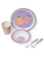 Mi Arcus Printed Dinnerset For Baby Girl Boy Kids