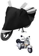 Auto Hub Bike Cover for Bajaj Chetak , Dustproof UV Protection water resistant Custom Fit Cover-(Black-White )
