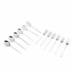 OPR Premium Stainless Steel Cutlery Set for Luxury Dining & Kitchen| Cutlery Set of 12 Pcs( Contains: 6 Dessert Spoons, 6 Dessert Forks)
