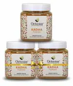 Octavius Turmeric Ayurvedic Kadha Powder - 150 gms | Ayush Kwath Kadha Powder helps relieve Cough and Cold | Immunity Booster Drink with Ayurvedic Herbs | Also Ideal to Make Ayurvedic Spiced Turmeric Latte Mix (Haldi Doodh) and Turmeric Tea | Pack of 3