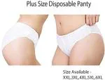 HENIK White Disposable Panty (Pack Of 12)