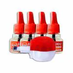 Rapido Power Plus Mosquito Repellent Machine and 4 Pc Refill Combo