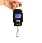 ShopiMoz PORTABLE 50KG SCALE FOR KITCHEN AND LUGGAGE Portable 50Kg Scale for Kitchen and Luggage | weight machine for Home kitchen Digital weighing hook scale