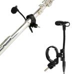 Xtreme Acoustics Cardioid Condenser Flute Clip-on Instrument Pick Up Microphone