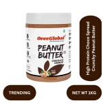 OveeGlobal High Protein Choco Spread Crunchy Peanut Butter 1kg