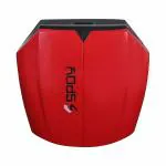 SPOY Beast Series Premium Wireless Rich Bass l Type-C Fast Charging l Bluetooth 5.3 Earbuds l RED l