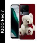 BeauCase Multicolor Silicon Grip Case Mobile Back Cover for iQOO Neo 7 5G