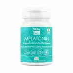 Tata 1mg Melatonin 10mg Vegetarian Capsule For Calm & Restful Sleep For Men & Women (Pack of 1, 30 Capsules)