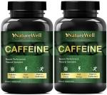 Naturewell Caffeine Capsules, 60 Capsules Each (Pack Of 2)