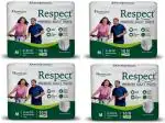 Respect Adult Diapers - 40 Pieces, M (Pack Of 4)
