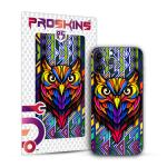 PROSKINS Smarty Owl 3D Textured Mobile Back Skin/Sticker Only for Motorola Razr 40 Ultra 5G
