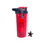 LAZYwindow Premium Plastic Gym Shaker Bottle with Blending ball 600ml (BPA Free)