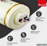 Relaxo Geyser 10 Litre | 2 Yeas Warranty | Water Heater for Home, Water Geyser, Water Heater, Electric Geyser, Automatic Instant Storage Water Heater, 2KW - Fiesta (Ivory) (10L Fiesta)