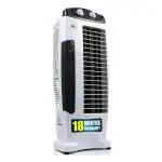 iBELL DELUXE Tower Fan with 25 Feet Air Delivery, 4 Way Air Flow, High Speed,Anti Rust Body (White)