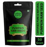Urban Organics Pumpkin Seeds AAA Grade, Raw Pumpkin Seed Immunity Booster Seeds for Eating- 50g