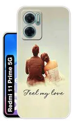 Case Club Multicolor Silicon Shock Proof Back Cover for Redmi 11 Prime 5G