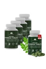 Saptamveda Organic Moringa 600 Capsules (Pack of 5)