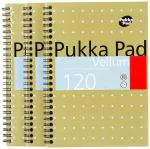 Pukka Pad A5 Size Single Line Ruled Notebook With Yellow Pages Good For Students With Dyslexia 120 Pages Perforated Pages Yellow Metallic Card Cover Vellum Notebook Pack Of 3