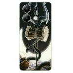 Toppings Printed Matte finish Vinyl Skin Sticker (This is not Back Case Covers) Scratch Less for Mobile Back and Camera lens for Samsung Galaxy S24 Ultra Design H07 -MT