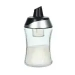 Red Butler Sugar Dispenser Transparent Storage Container with Lid Design Moisture-Proof Kitchen Supplies, 220 ml Set of 1