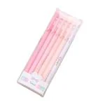 Silly Panda Morandi Color Boxed Pens 6 Pack Black Gel Pen Set for Students and Exams