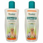 Himalaya Erina EP Tick and Flea Shampoo for Dogs/Cats (200 ml) - Pack of 2