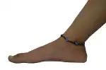 Mewow Trends String of Protection Adjustable Thread Anklet