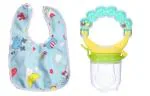 Manan Shopee Kids Green Teether (Pack Of 1)
