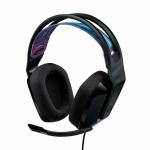 Logitech G335 Lightweight Gaming Wired Over Ear Headphones with Mic Flip to Mute 3.5Mm Audio Jack, Memory Foam Earpads, Compatible for Pc, Playstation, Xbox, Nintendo Switch (Black)
