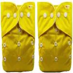 Swito Mart Reusable Baby Washable Cloth Cotton Diaper- Combo of 2 Pieces (Multi Colours) (No Insert Pads Included) ()