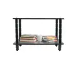 PEDPIX Particle Board Best Budget Tea and Coffee Table, Black