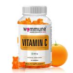 WOMMUNE Vitamin C Gummines I Complete Immunity I Skin Gummies For Glowing Skin L Reduce Wrinkles I