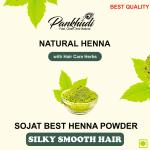 Pankhudi Natural 100% pure Sojat (Rajasthani) Henna Powder for hair (500 g)