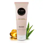 ALZIBA CARES Acne Control Clean & Clear Facewash with Aloevera and Vitamin E Extracts - 100ml