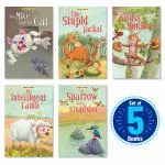 Moral Story Books for Kids (Pack of 5 Books Vol -1) | 80 Total Pages | Illustrated Stories for Childrens