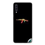GADGETSWRAP Printed Vinyl Skin Sticker for Samsung Galaxy A70 - AK 47 Colors