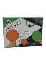 AB TOY WORLD Indoor Hanging Table Tennis with Balls Parent Child Interaction Toy for Door Frame Kids Green English Box|Outdoor Recreation|Water Sports|Swimming|Training Equipment|Hand Paddles
